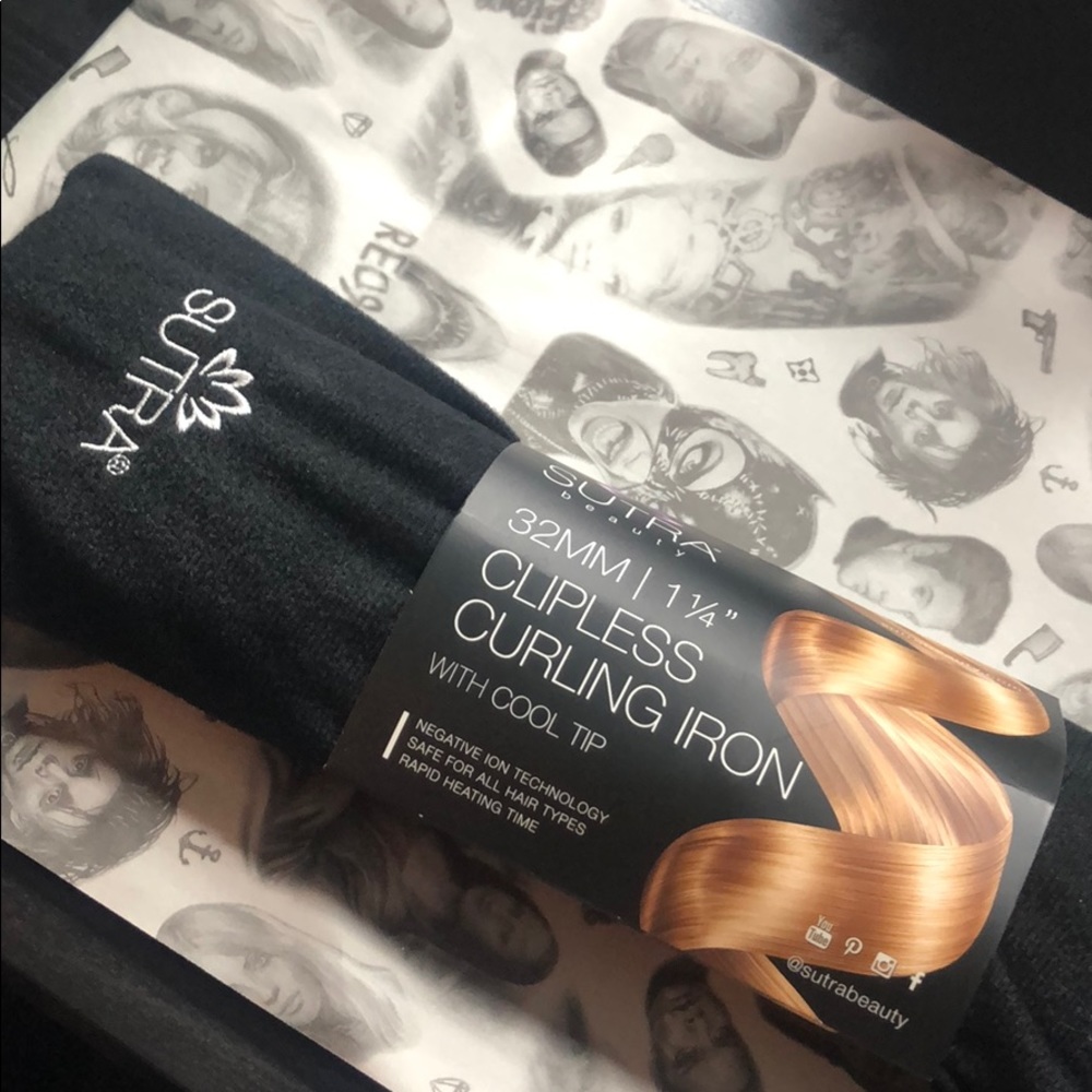 Sutra Beauty 32MM (1 1/4”) Clipless Curling Iron